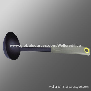 Good-quality nylon ladle with PP handle